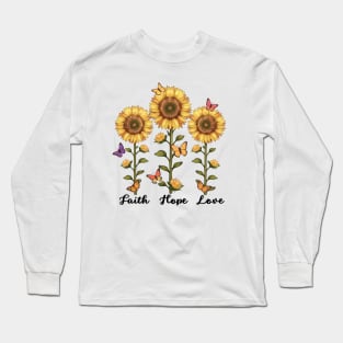 Faith Hope Love Long Sleeve T-Shirt